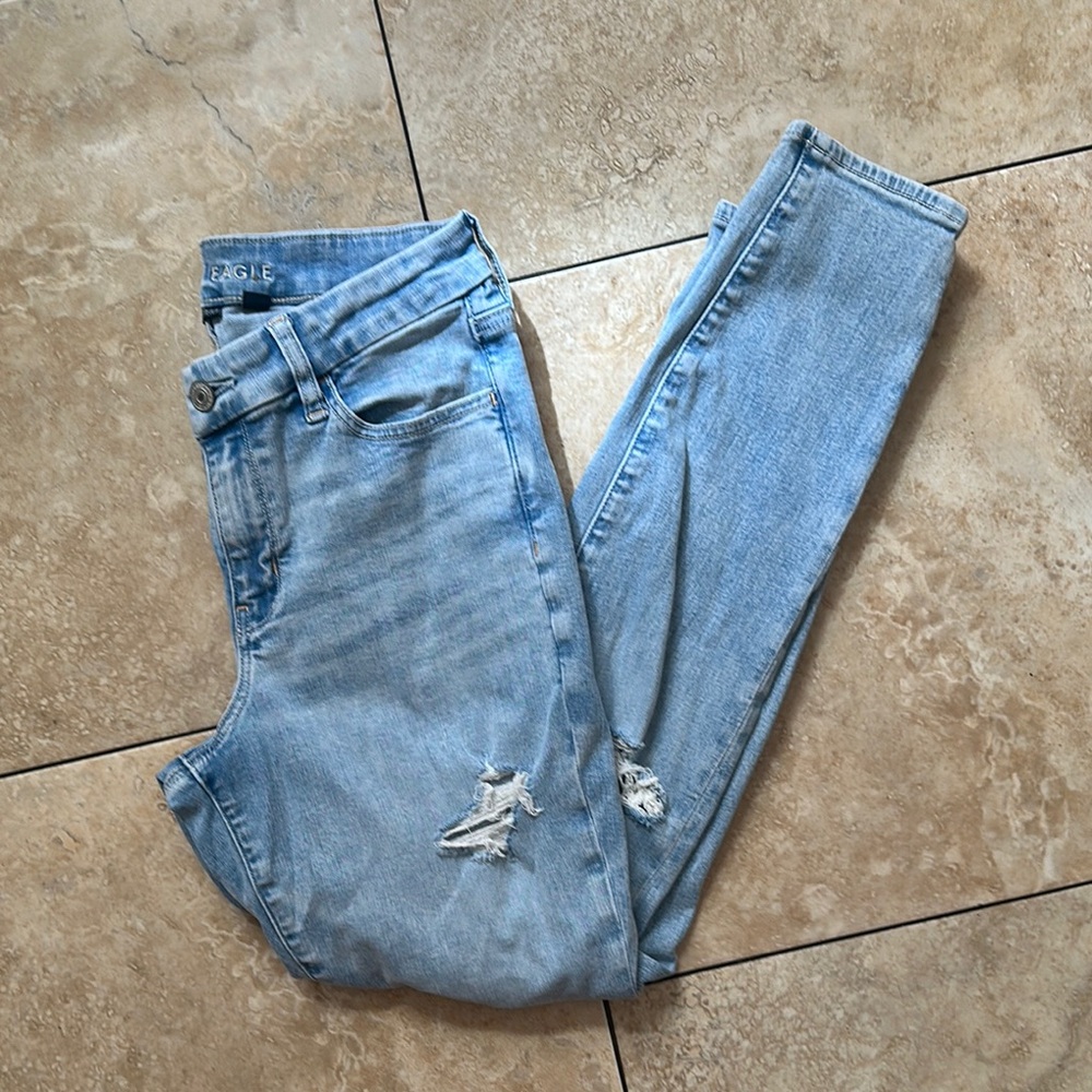 American Eagle Curvy High Rise Jeggings